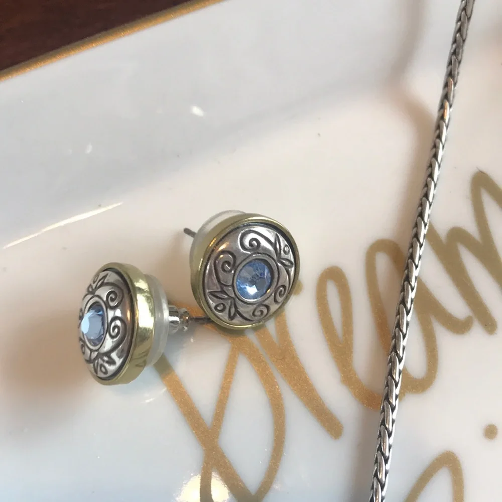 Matching Brighton Necklace and Earrings - Picture 2 of 5